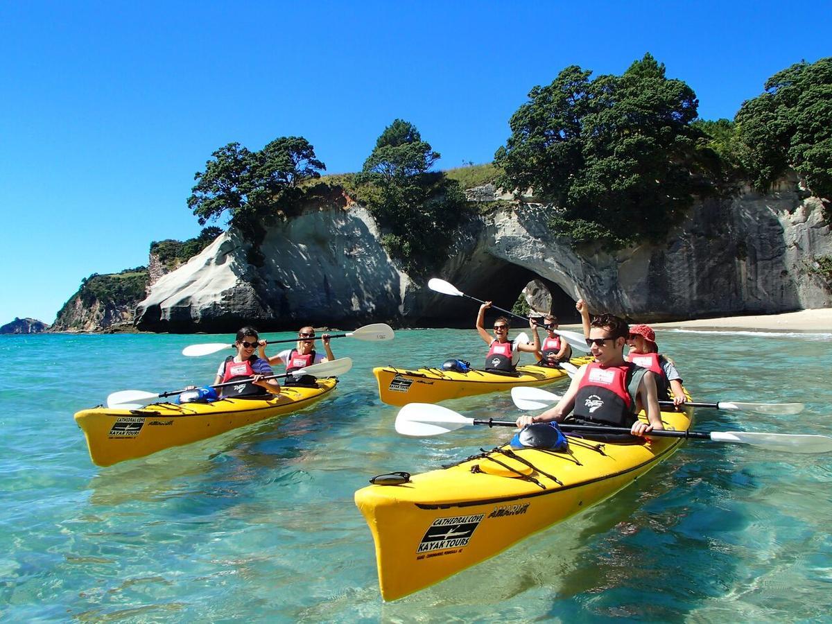 Tatahi Lodge Beach Resort Hahei Dış mekan fotoğraf